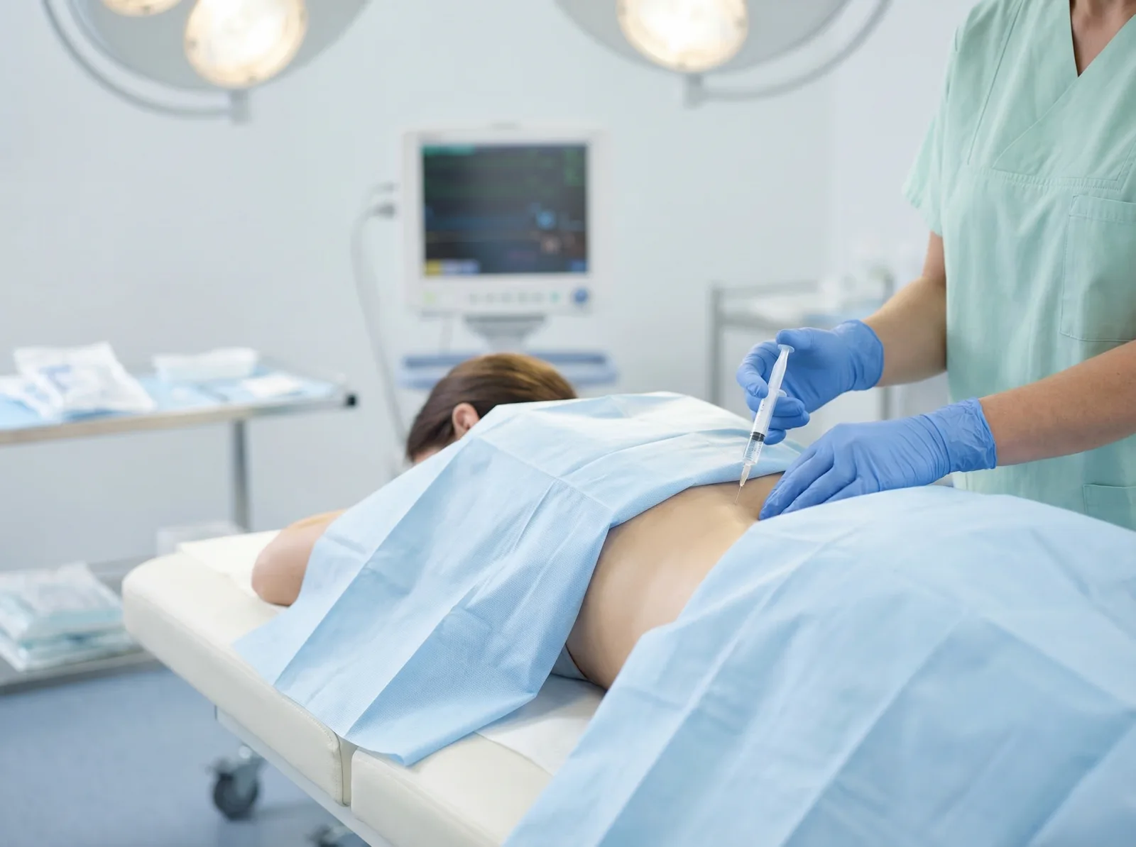 Procedimiento de inyección epidural