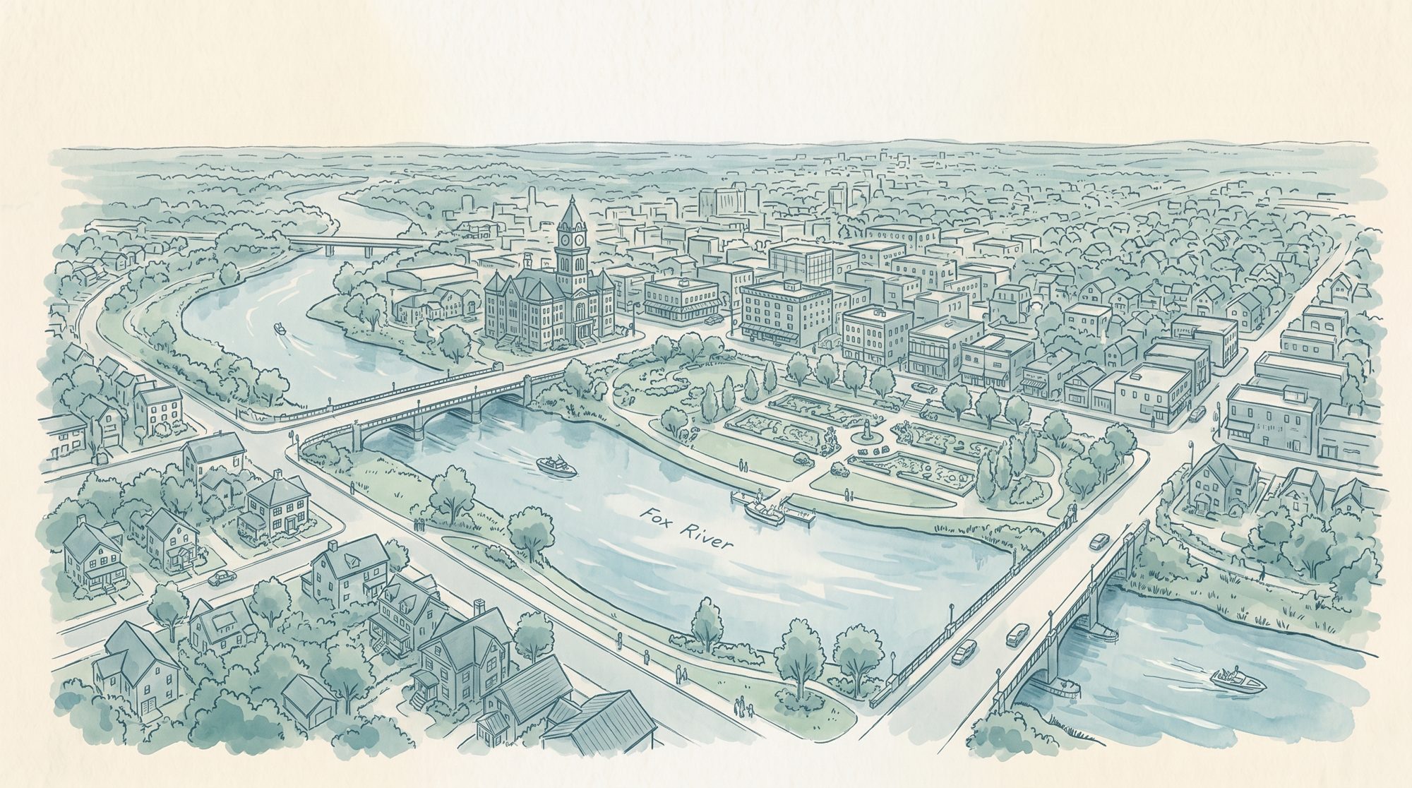 Waukesha skyline